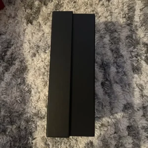 Empty Shoe Box - Gucci Gift Box with Tissue & Ribbon - 12x8x4 Black/White